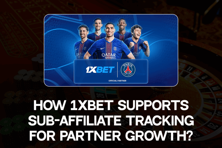 How 1Xbet Supports Sub-Affiliate Tracking for Partner Growth?