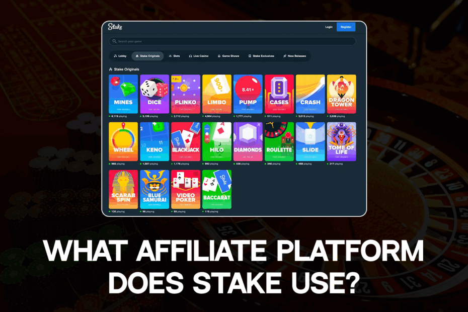 What Affiliate Platform Does Stake Use?