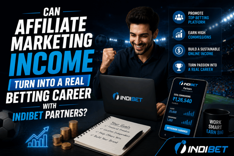 Can Affiliate Marketing Income Turn Into a Real Betting Career with Indibet Partners?